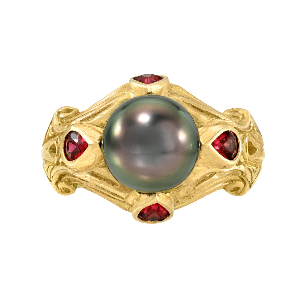 Empress Pearl Mansion Ring
