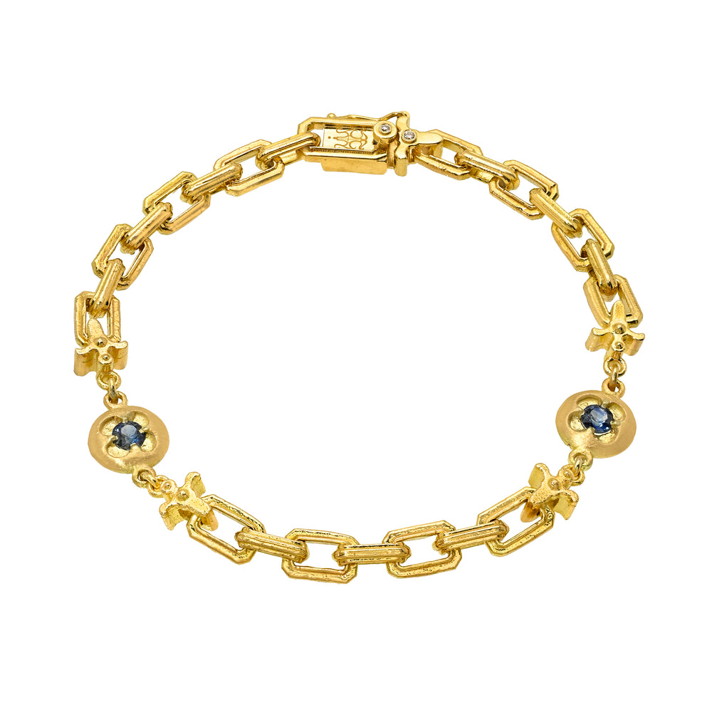 Genie's Rope - Sapphire Bracelet