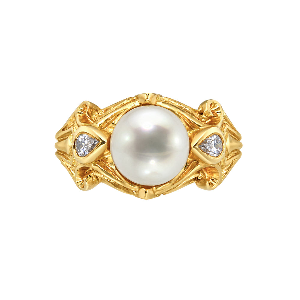 Empress Pearl Ring - Off White