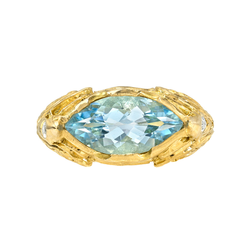 Peacock Fang Ring