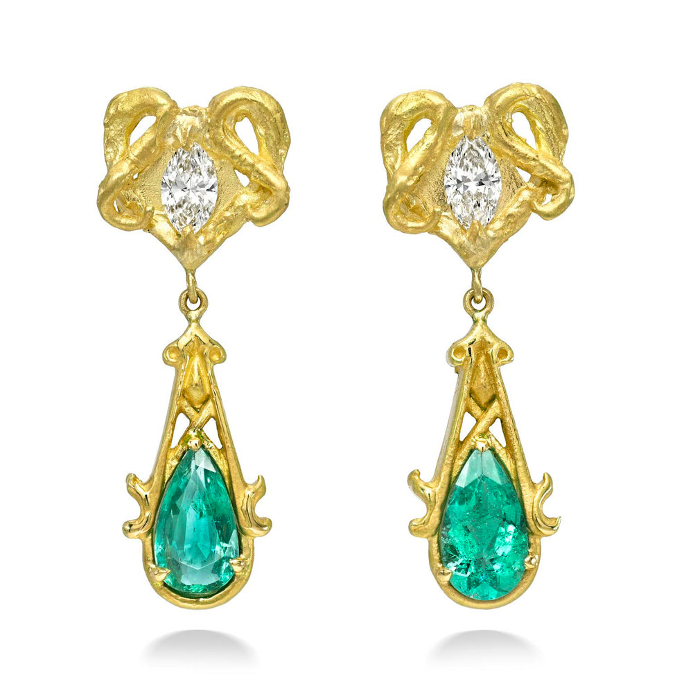 Ram's Sigil - Pendulum Earrings