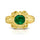 Fox Knot - Emerald Ring